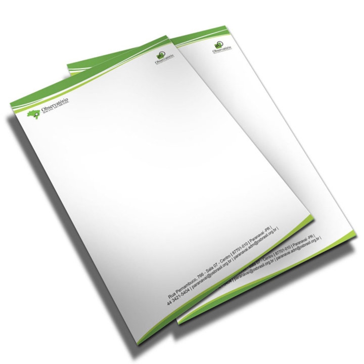 Papel timbrado A4
